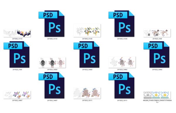 Bộ File PSD hoạ tiết Nhật Bình – Hoa Văn Đại Việt - Hình ảnh 4