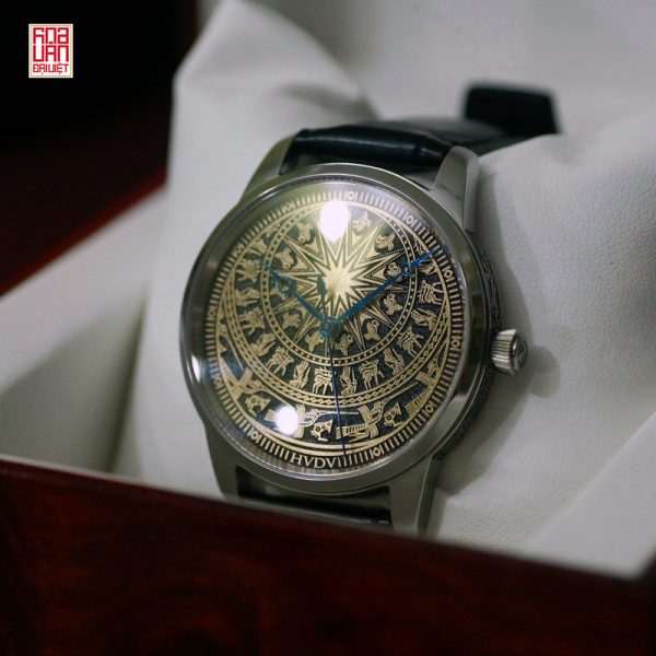 Đồng hồ trống đồng – HV008