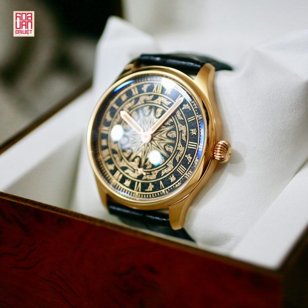 Đồng hồ trống đồng – HV009