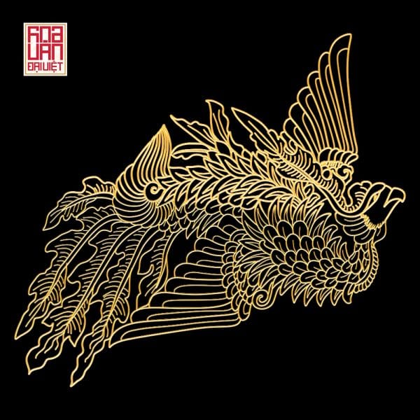 Phượng – hiệu ứng kim loại vàng
